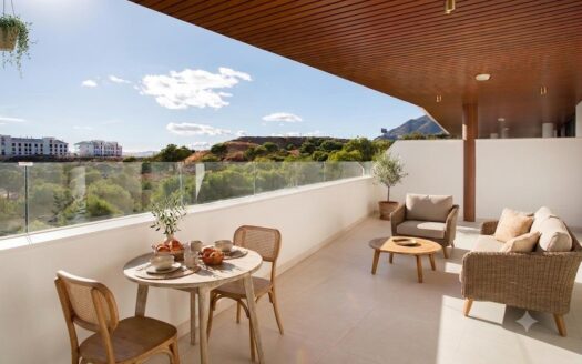 Espectacular apartamento con vistas al mar en el Higuerón · Llave en mano