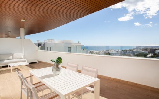 Espectacular apartamento con vistas al mar en el Higuerón · Llave en mano